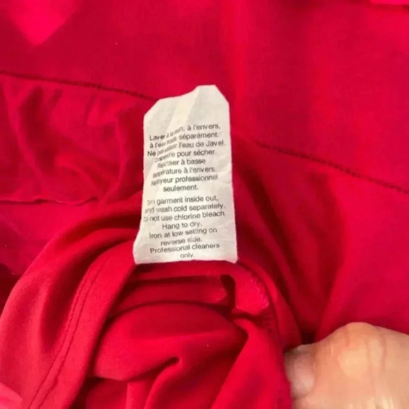 MIKO 6/$20. woman’s hot pink sleeveless tiered dress small - Picture 7 of 10